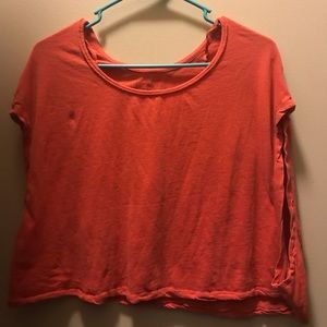 We the free cropped boxy T-shirt